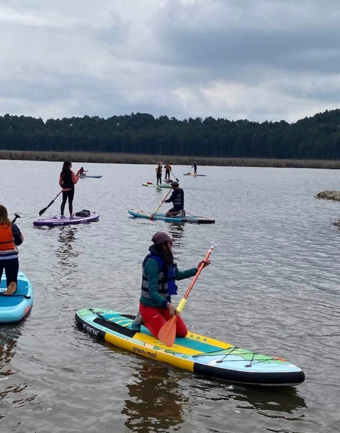 Süleymanlı Yayla Gölü, Kano Sporcularını Ağırladı, (2)