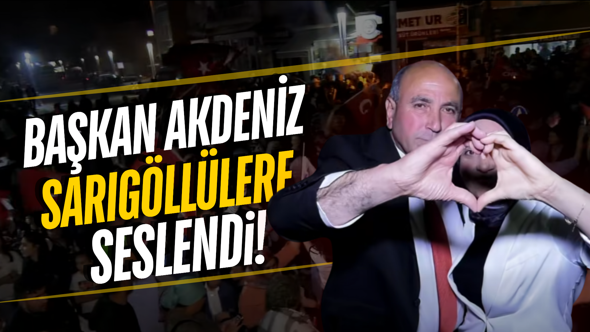 Tahsin Akdeniz'den gönüllere dokunan mesaj!