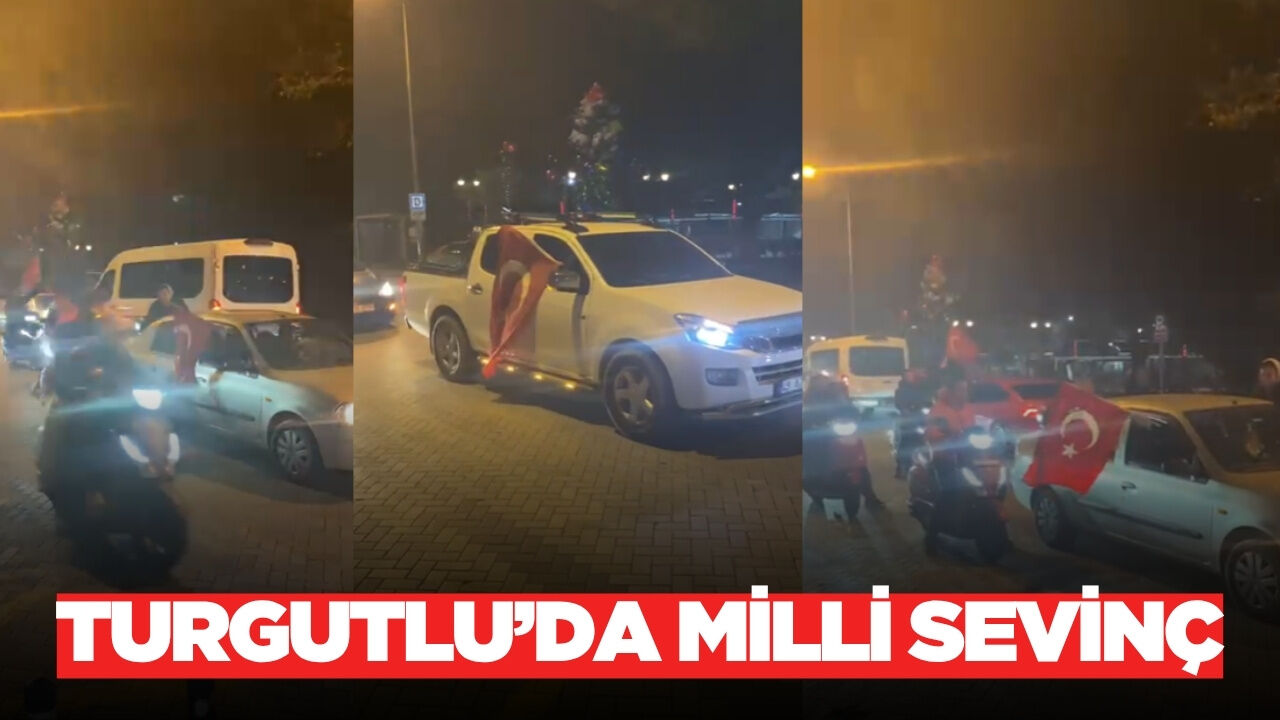 Türkiye, Dünya Kupası’nda Turgutlu’da vatandaşlar sokaklara döküldü