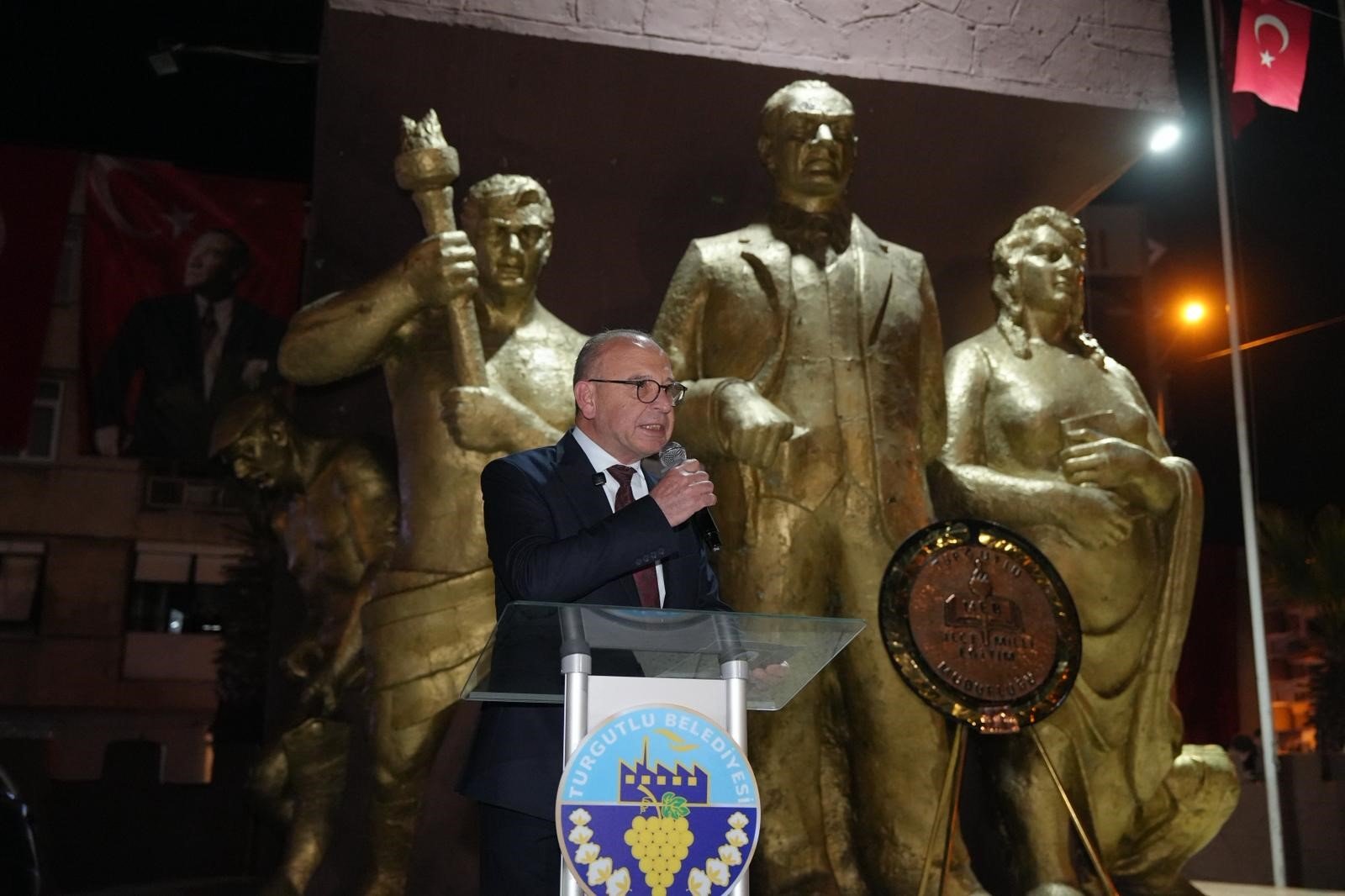 Turgutlu'da ‘Sessiz Saygı' Korteji Düzenlendi (3)