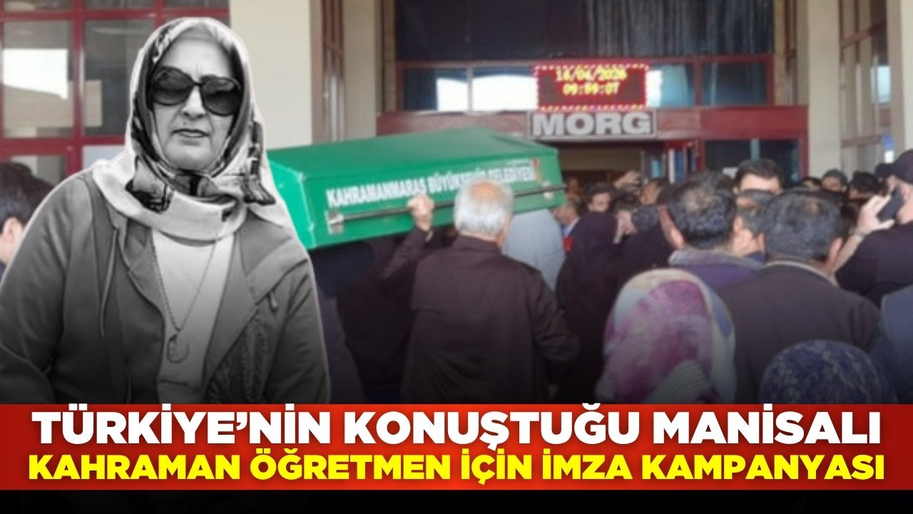 Manisalı Ayla öğretmen için imza kampanyası başlatıldı
