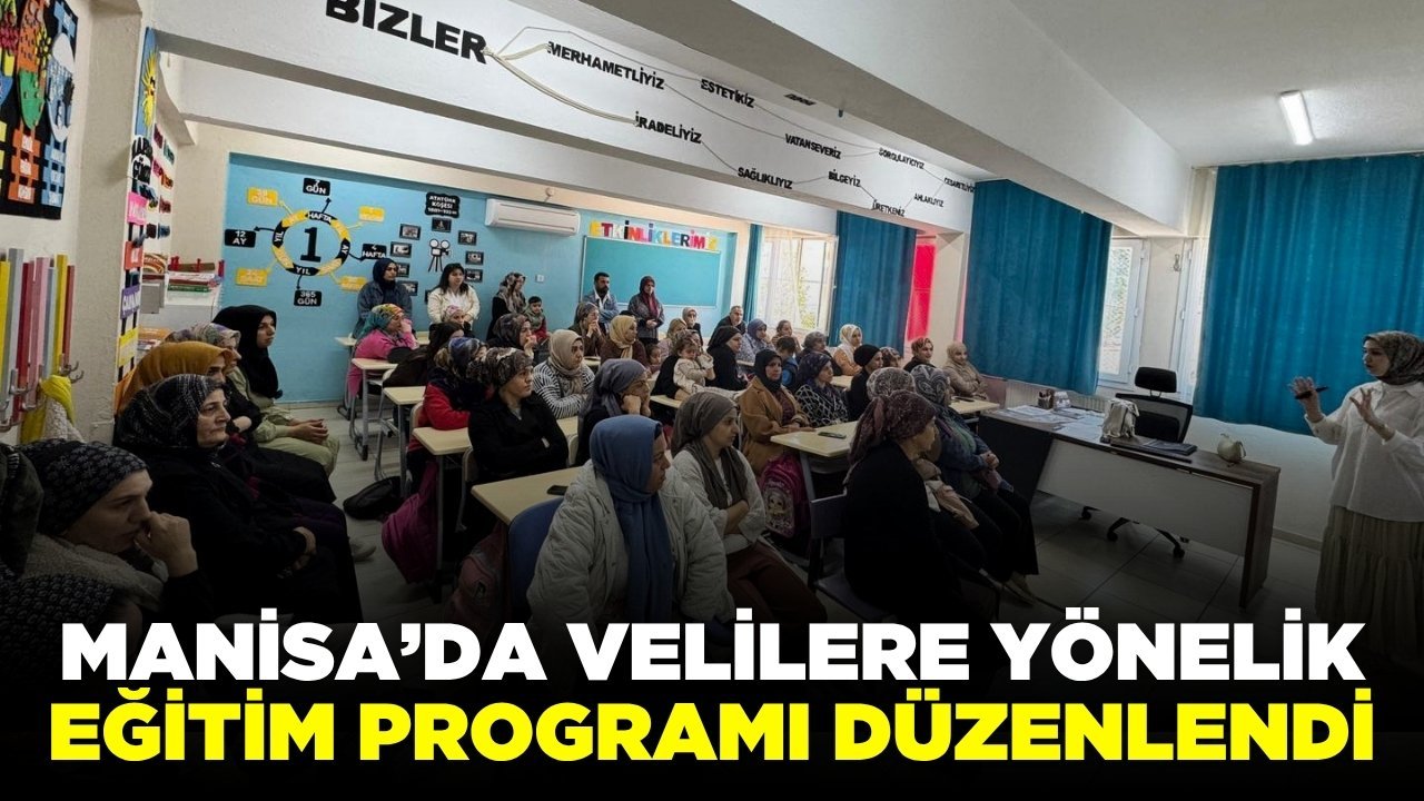 Manisa'da "Görünmez İpler" eğitimi