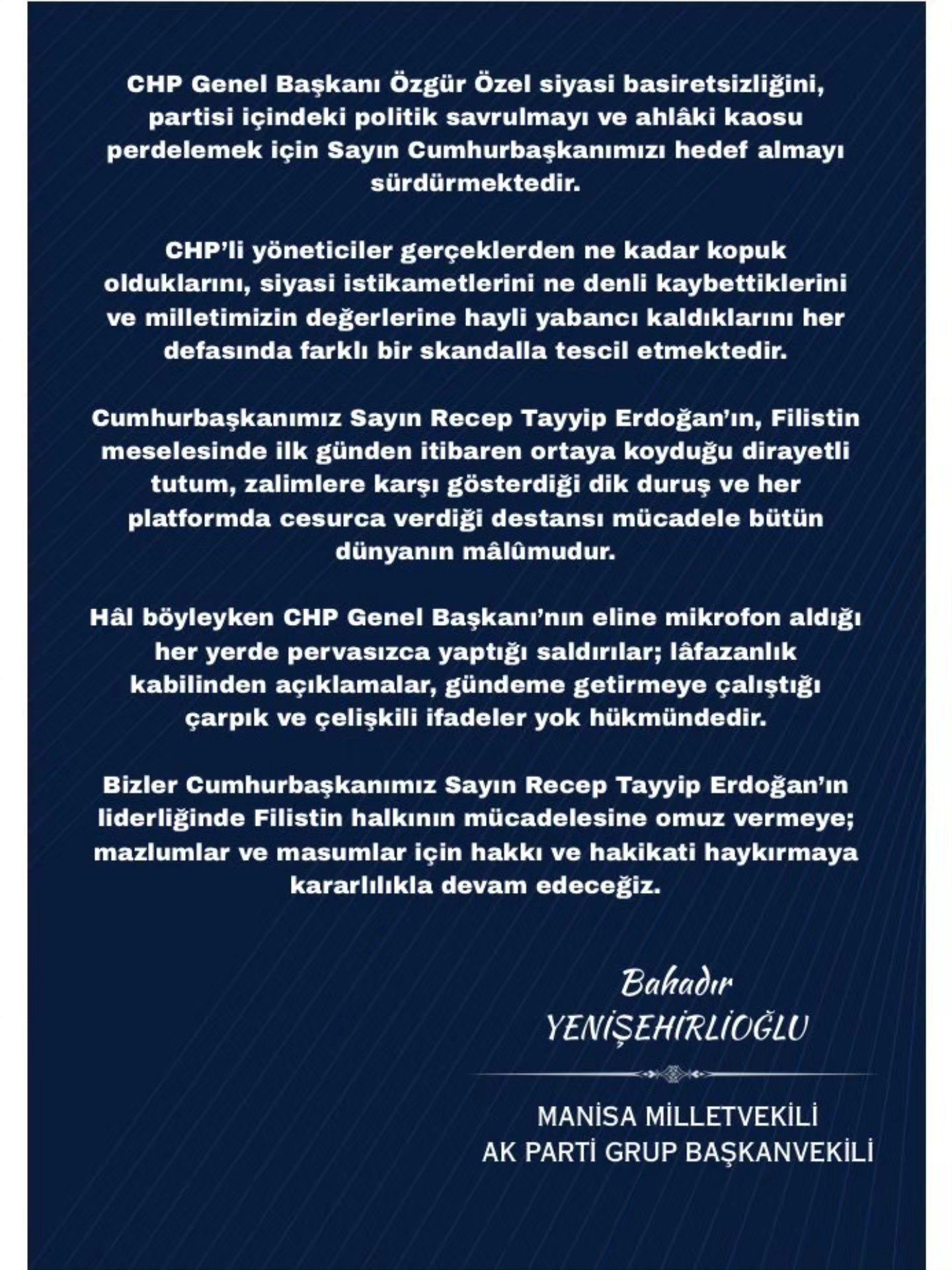 Yeniehirlıoğlu Özel