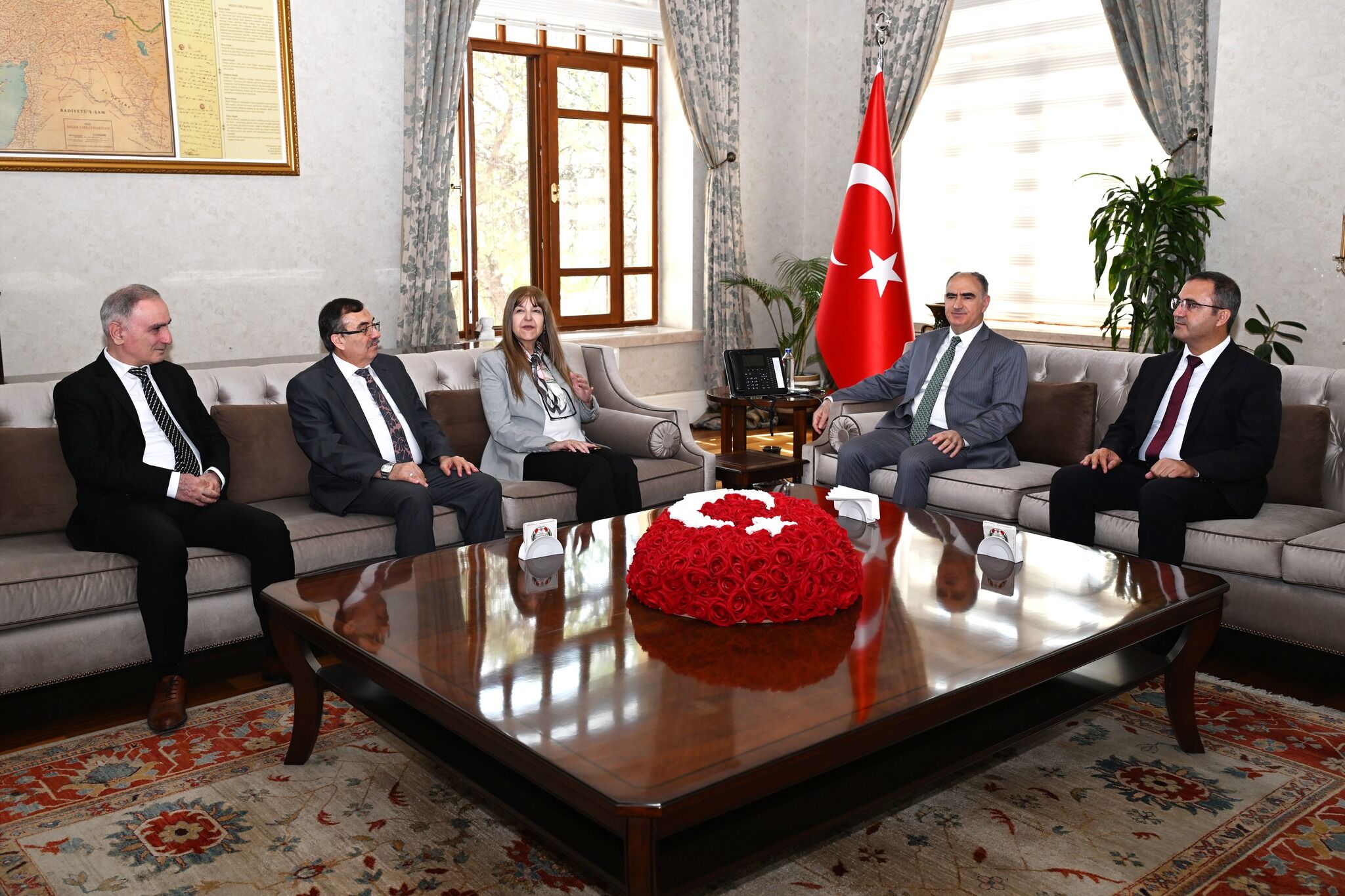 SGK Heyetinden Vali Özkan’a ‘Sosyal Güvenlik Haftası’ Ziyareti
