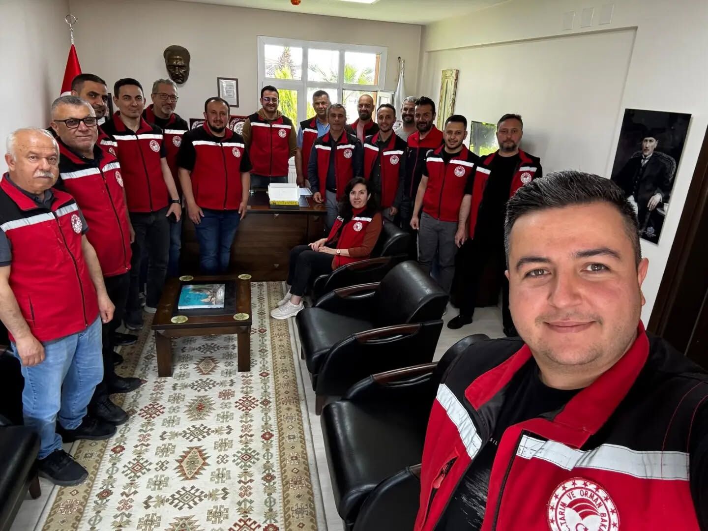 Manisa İl Tarım Müdürlüğü’nde bayramlaşma mesaisi-1