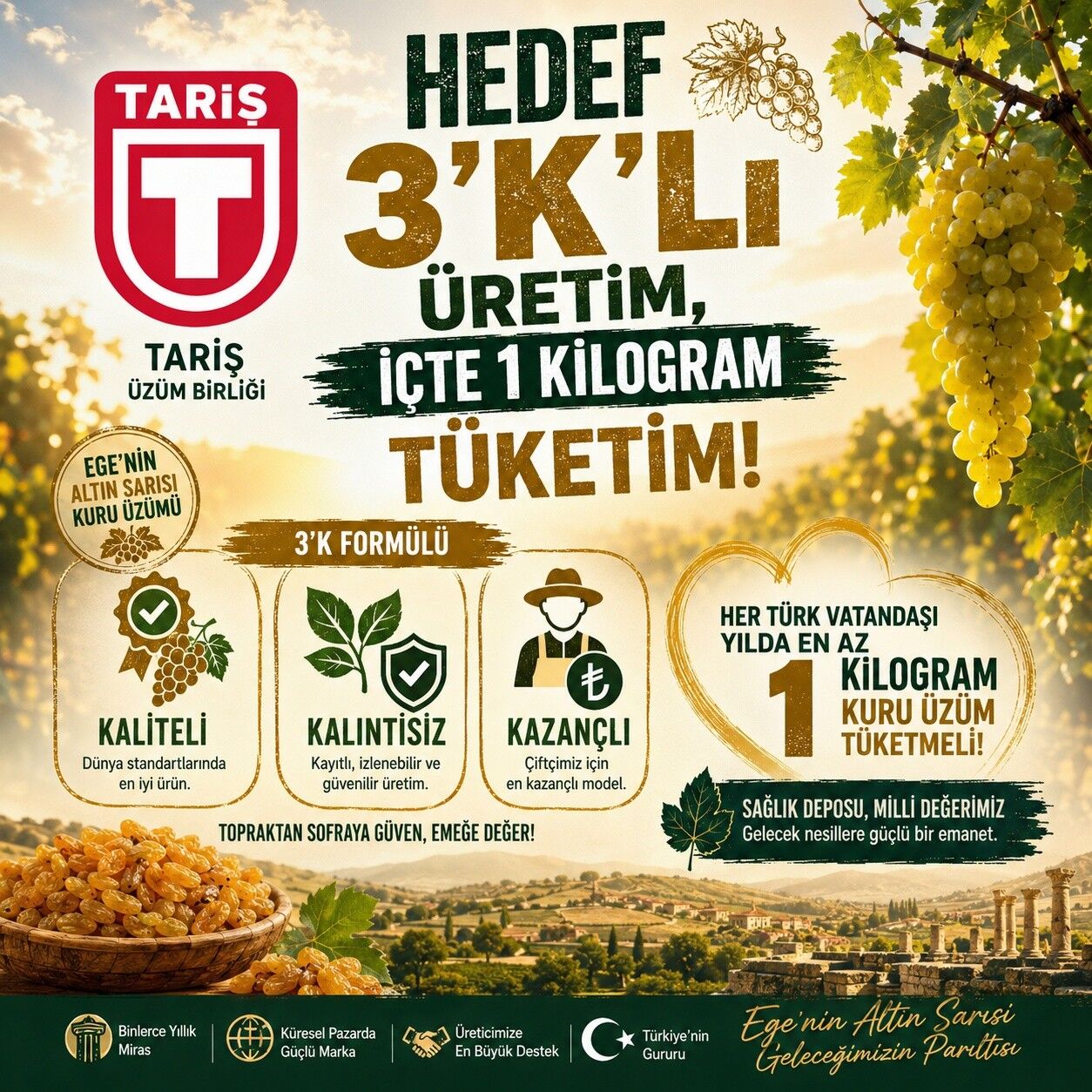 Tariş’ten Türk üzümüne yeni vizyon-1.1
