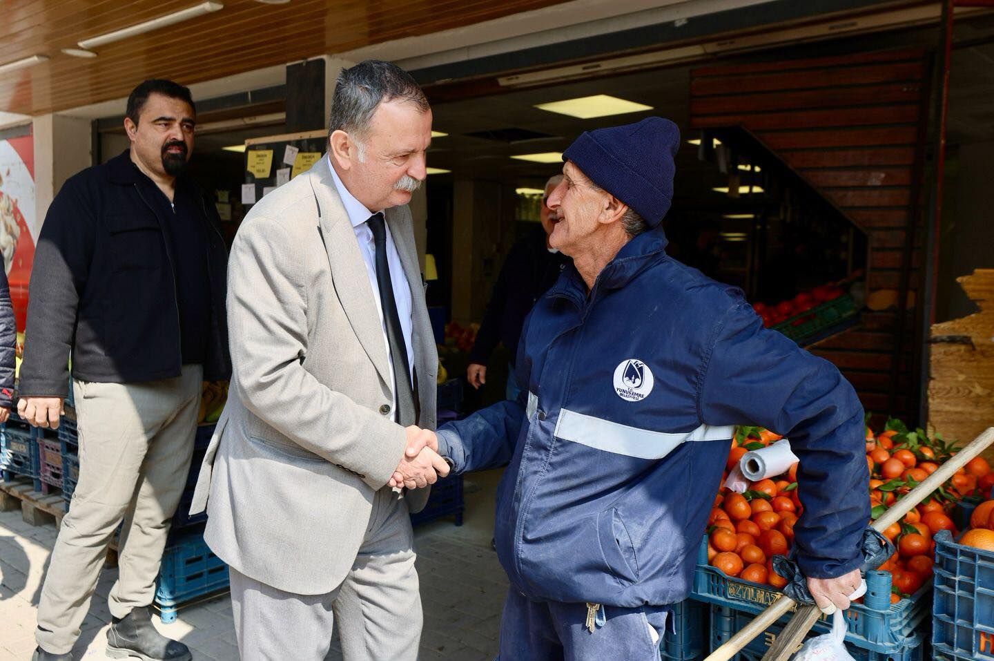 Başkan Balaban, Bayramda Sahadaki Personeli Unutmadı