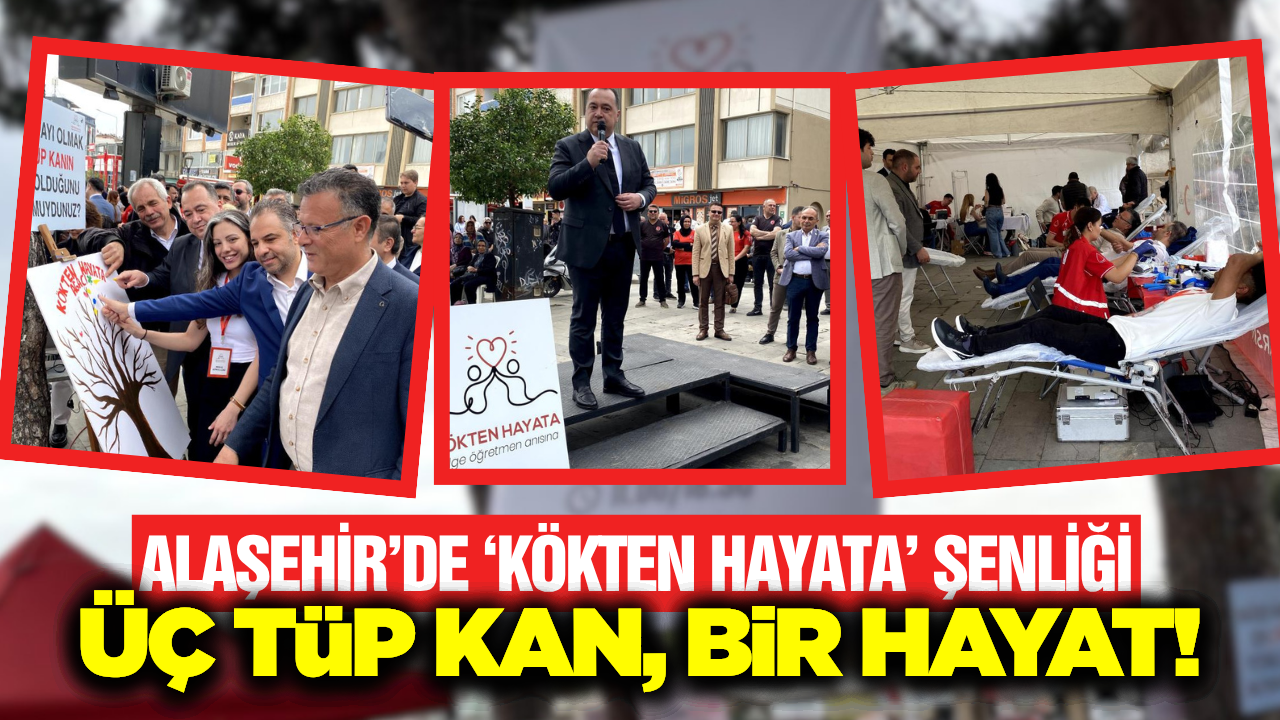 Alaşehir'de Kök Hücre Bağışı Farkındalığı