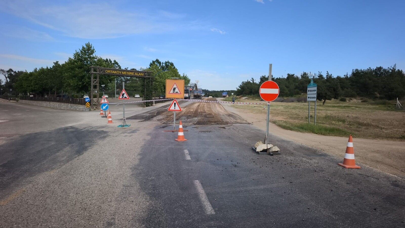 Büyüksümbüller Ortaköy Yolunda Sıcak Asfalt Mesaisi (1)