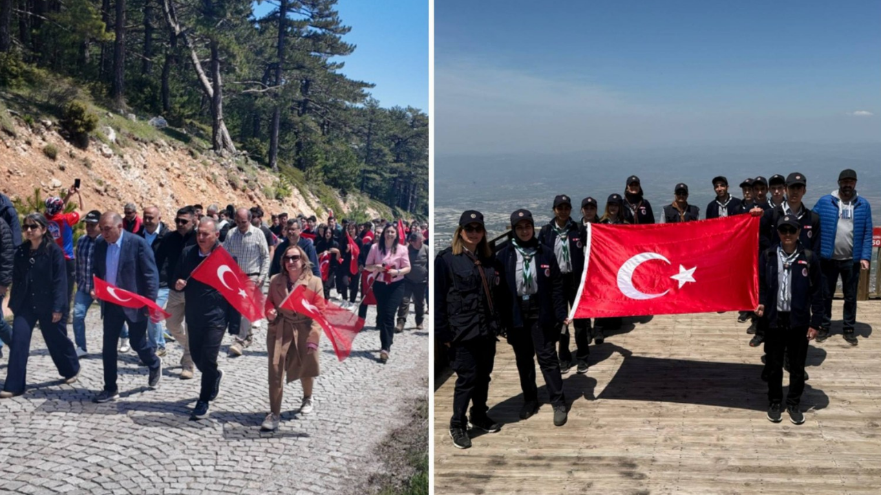 Gençler Sağlik Için Zirveye Yürüdü! (1)