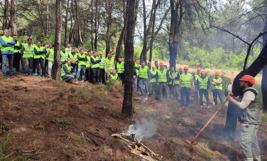 Kırkağaç'ta Orman Yangınlarına Karşı Tatbikat! (2)
