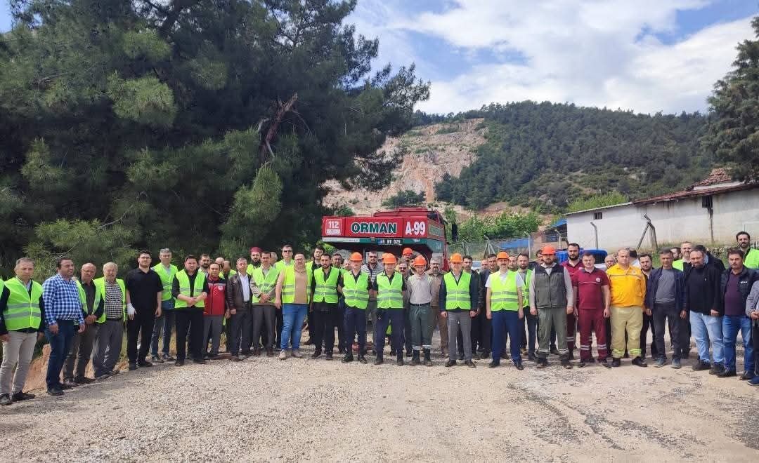 Kırkağaç'ta Orman Yangınlarına Karşı Tatbikat! (3)