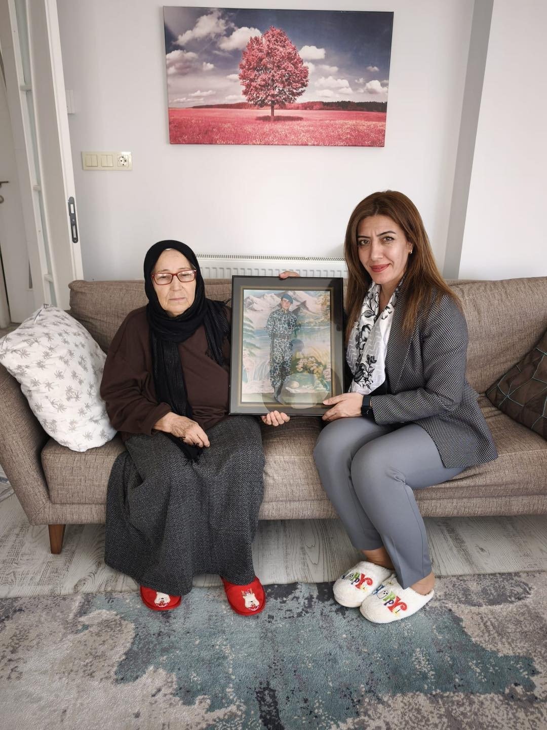 Kuduret Gültaş'tan Şehit Ailesine Ziyaret (1)