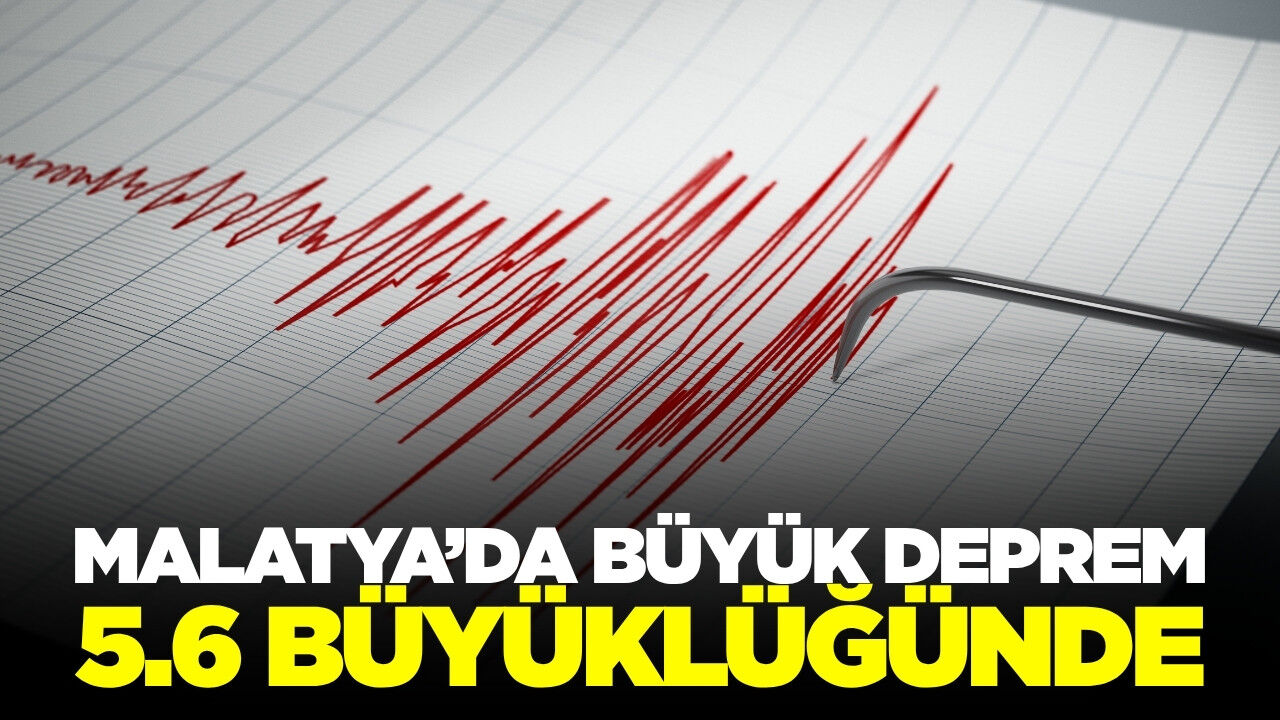 Malatya'da büyük deprem: Birçok ilde hissedildi