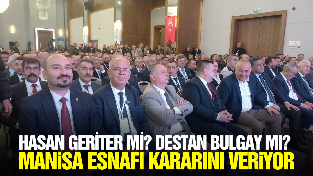Manisa Esnafında Seçim Heyecanı: 36 Yıllık Devir Mi, Yeni Dönem Mi?