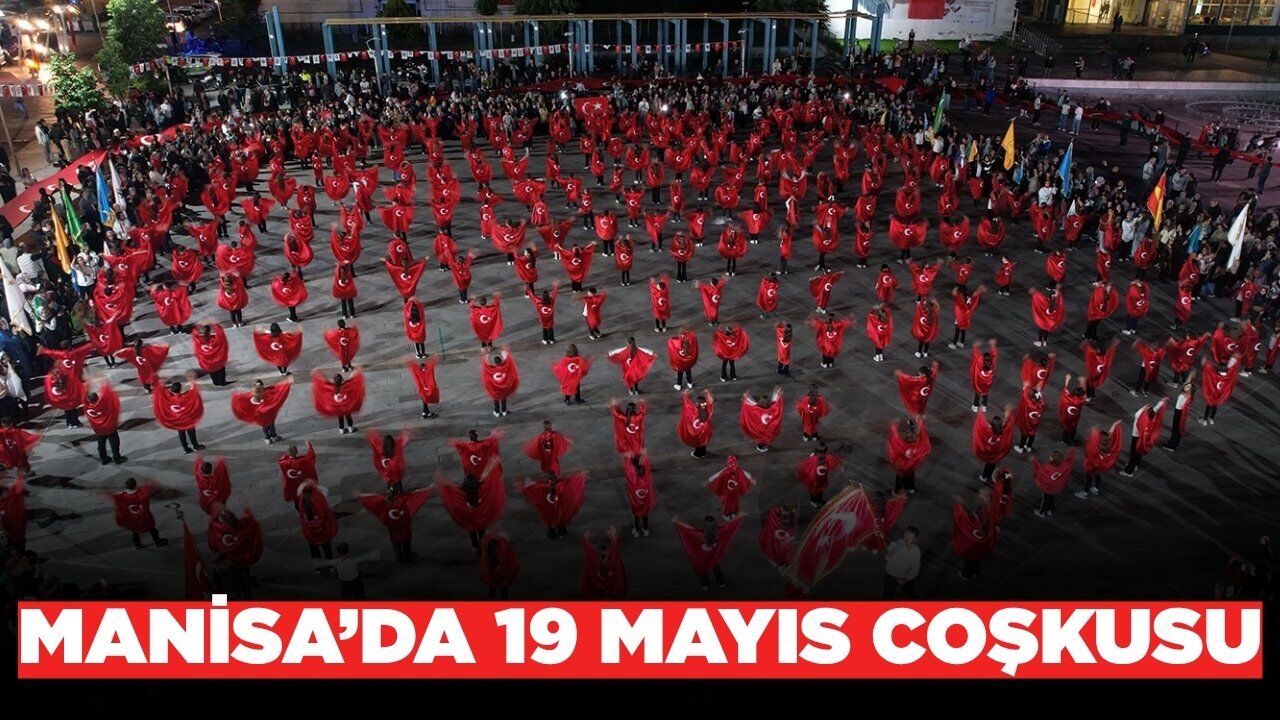 Kula'da 19 Mayıs coşkusu