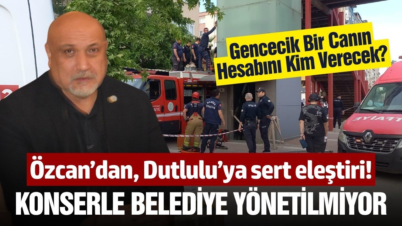 Manisa’da asansör faciası sonrası Gürhan Özcan'dan sert tepki