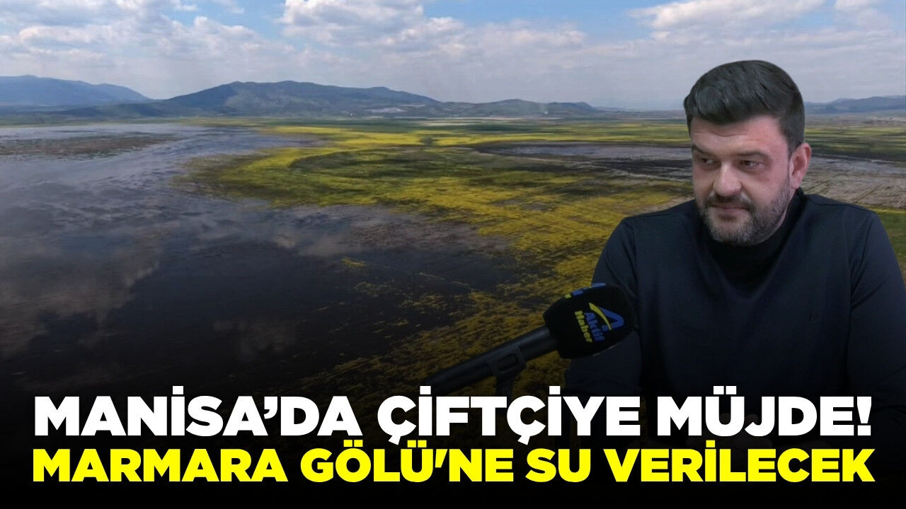 Başkan Uygun açıkladı: Marmara Gölü’ne can suyu!