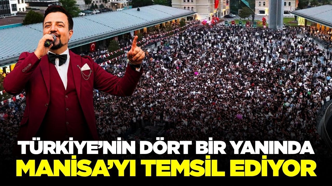 Başarılı Sunucu Volkan Erel, Türkiye’nin Dört Bir Yanında Manisa’yı Temsil Ediyor