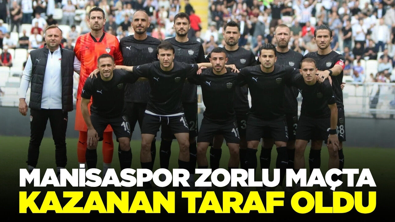 Manisaspor BAL'da devam dedi! Salihli ekibi SAL'da kaldı