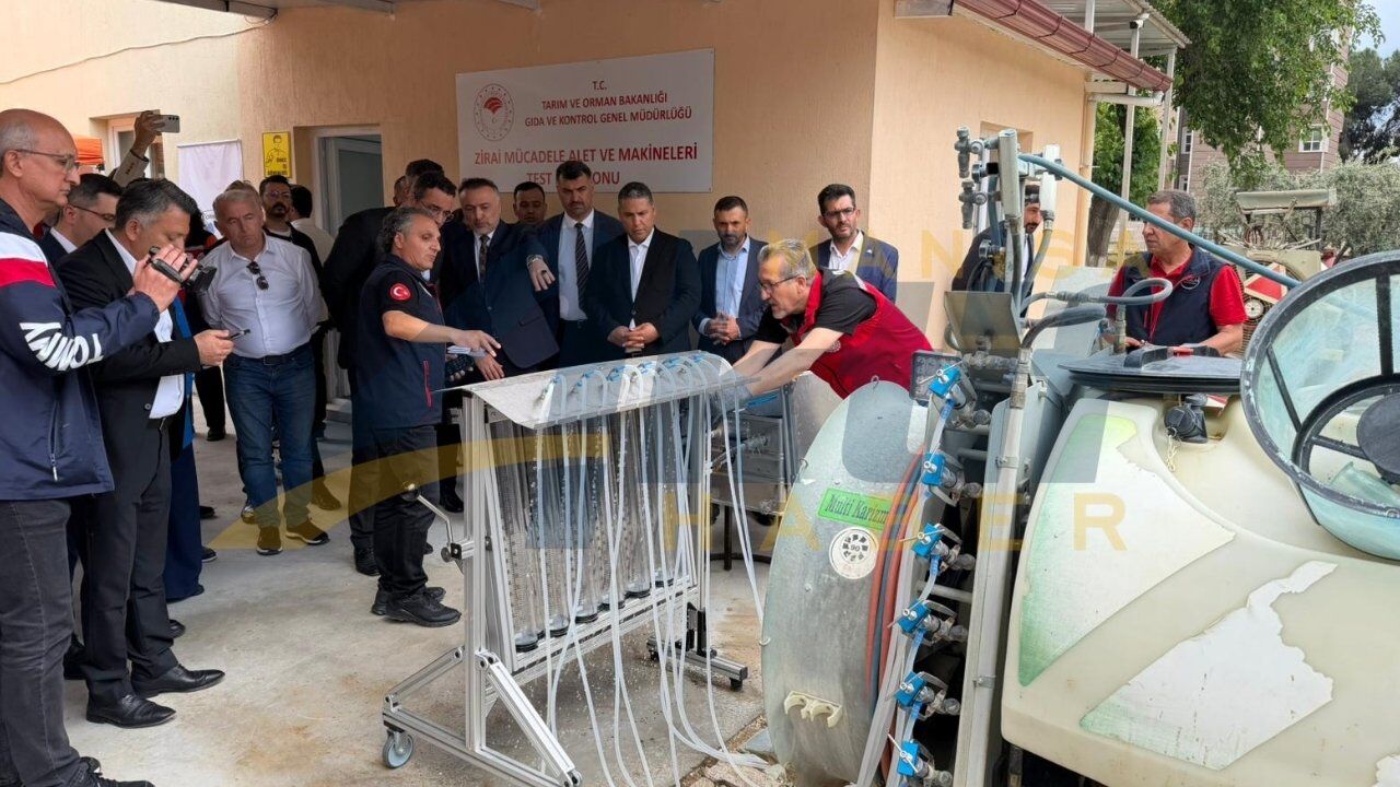 Sarıgöl’de Türkiye’nin 3. Zirai Mücadele Test İstasyonu Hizmete Açıldı 3