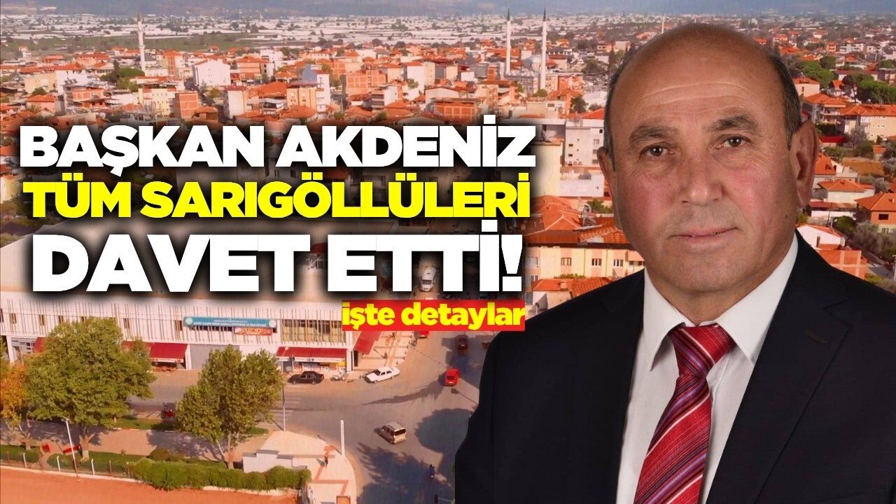 Başkan Akdeniz'den özel davet: Eğlence ve spor bir arada