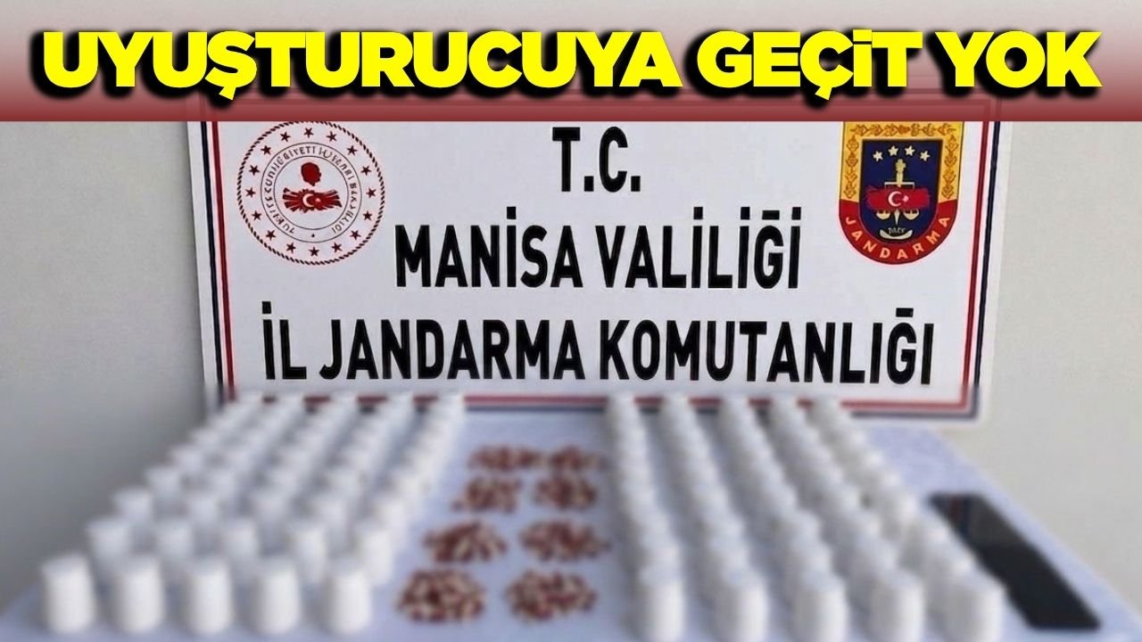 Salihli’de uyuşturucu operasyonu: 5 bin 238 hap ele geçirildi, 2 gözaltı