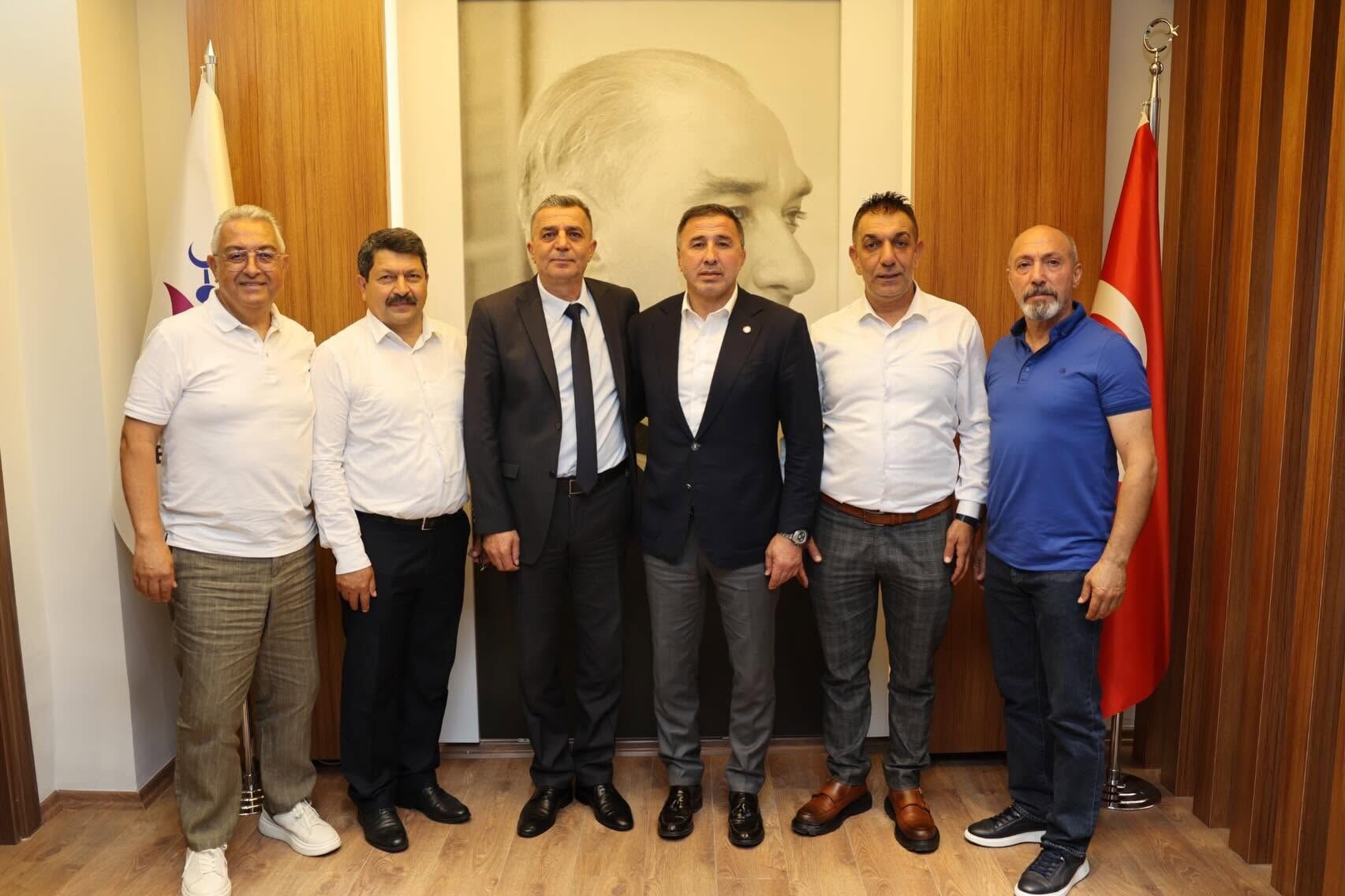 Türkiye Judo Federasyonu’ndan Başkan Şimşek'e taziye ziyareti-1