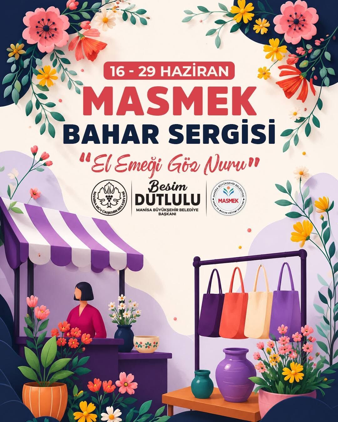 Manisa’da Sanat Rüzgarı: MASMEK Bahar Sergisi Kapılarını Açıyor