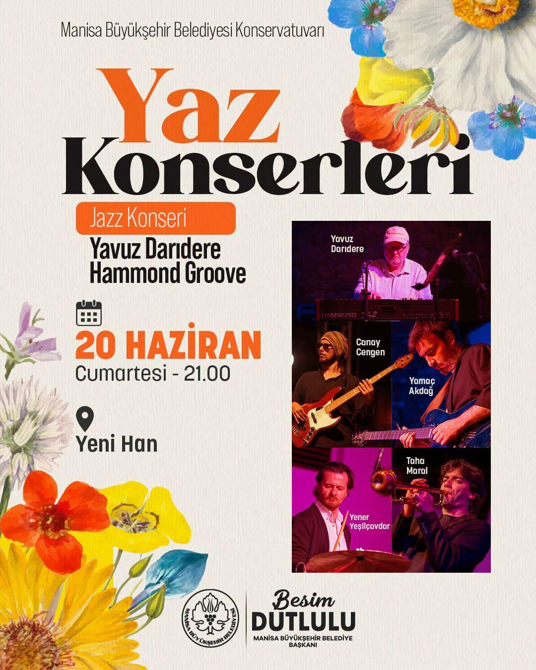 Manisa'da Yaz Enerjisi Caz Ritmiyle Başlıyor!