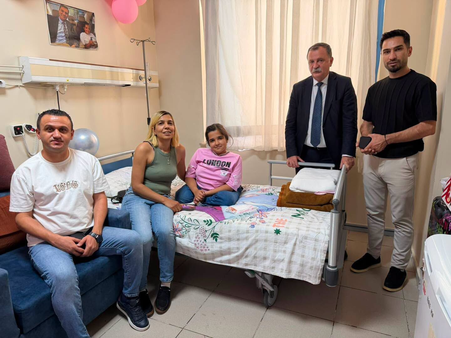Semih Balaban'dan Ameliyat Öncesi Ceylin'e Moral Ziyareti