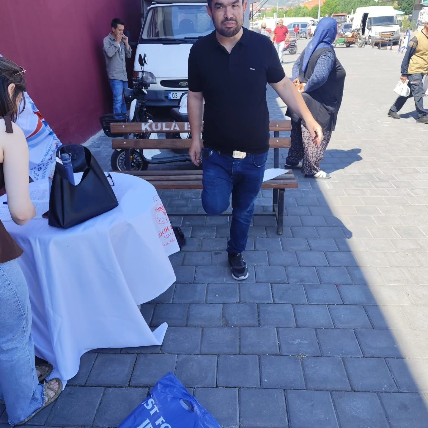 Kula’da “Hareket Yaşını Öğren, Sağlıklı Yaşa” etkinliğine yoğun ilgi-1