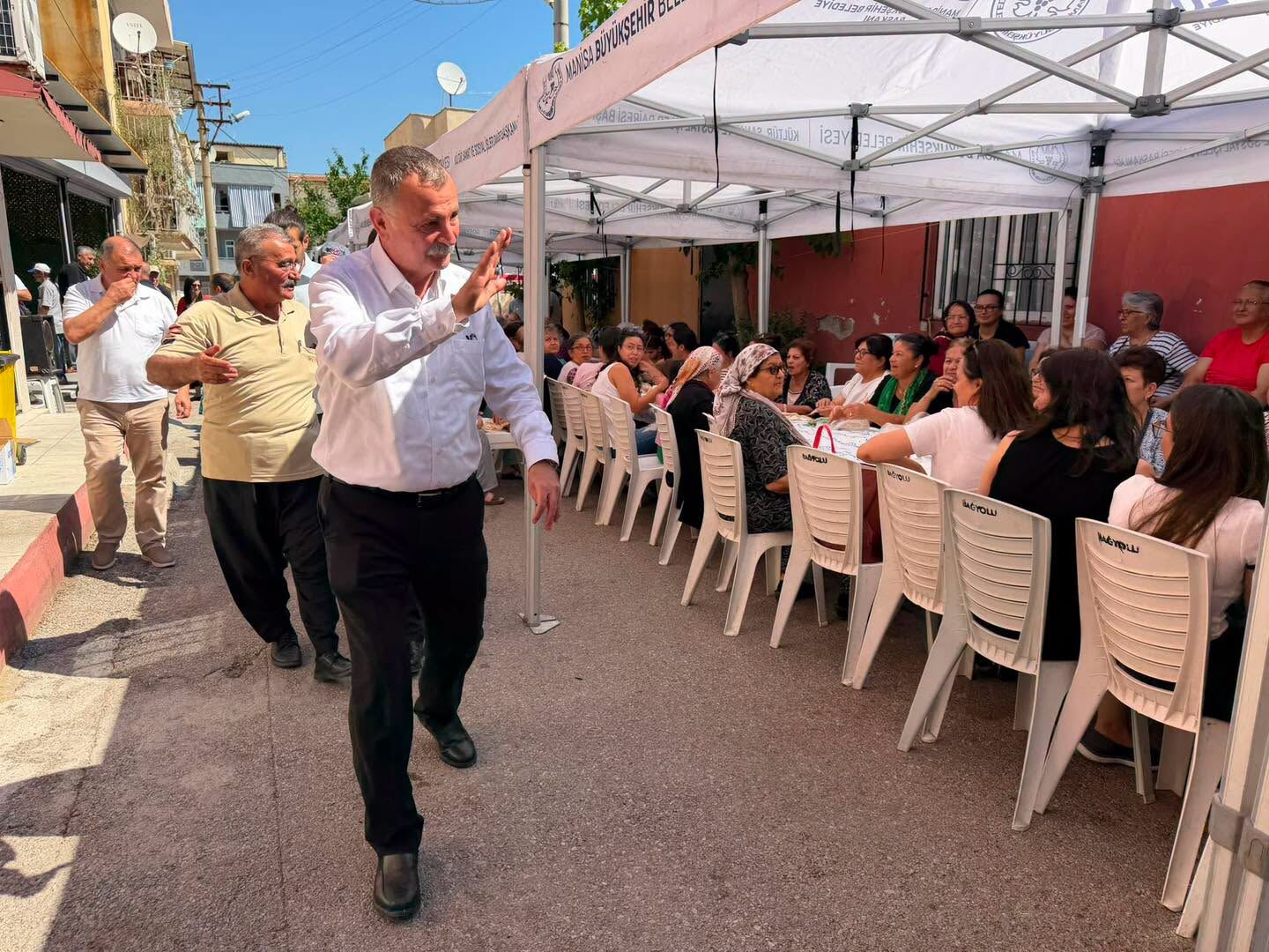 Başkan Semih Balaban Muharrem Matemi Lokmasına Katıldı