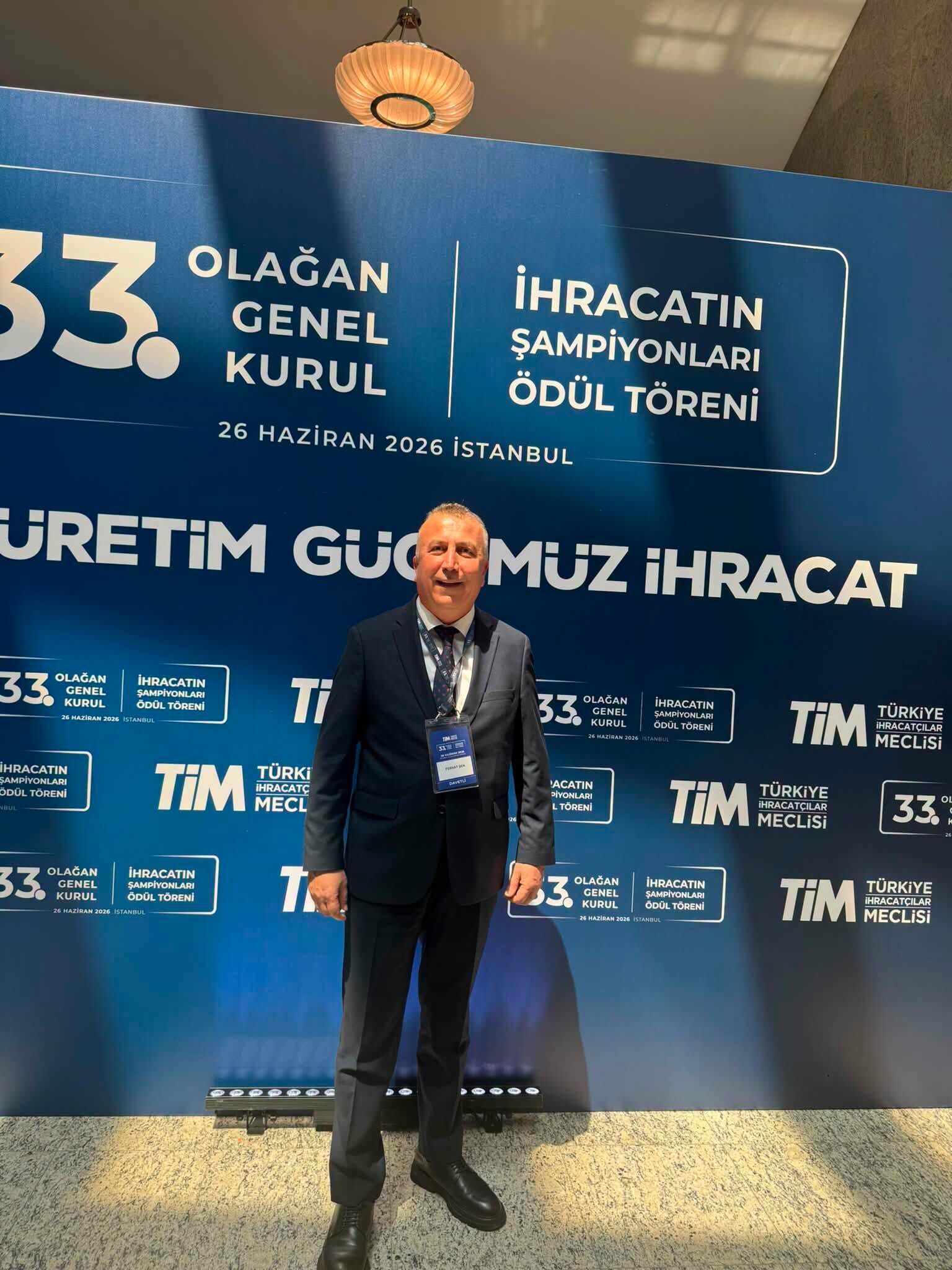 TARİŞ Başkanı Ferhat Şen, stratejik temaslarda bulundu
