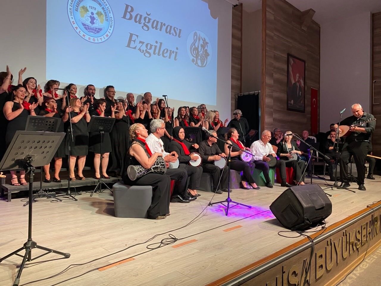 alaşehir’de türkülerle dolu unutulmaz gece