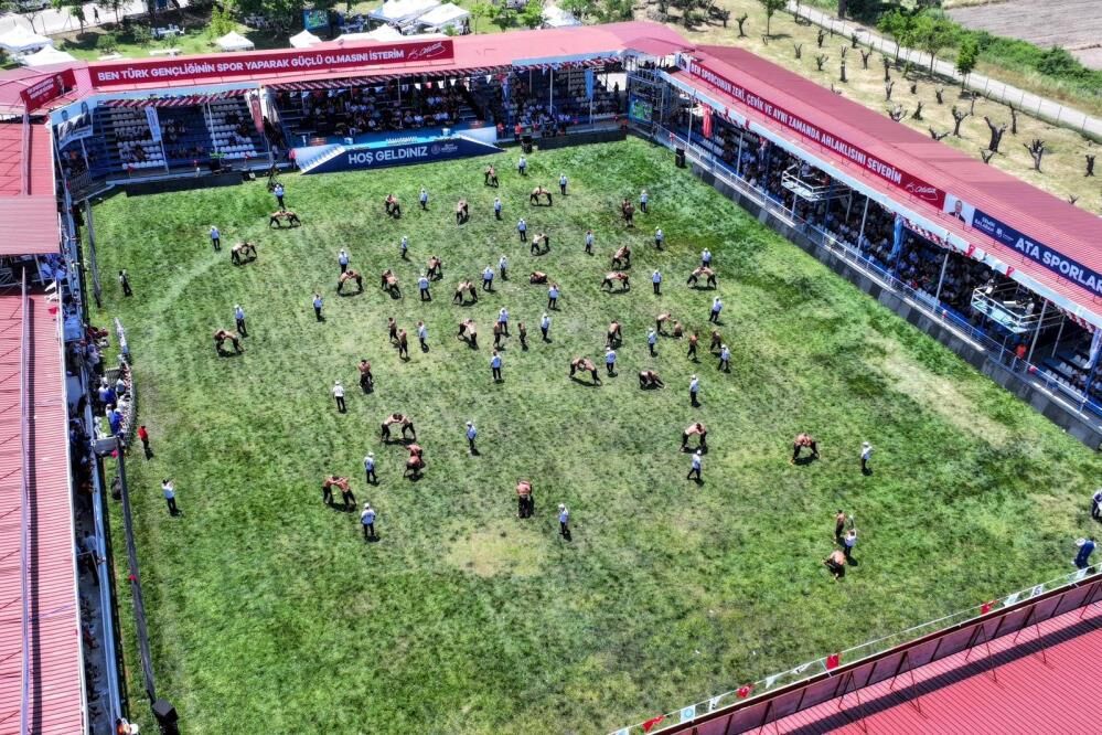 Manisa’da Güreş Şöleni: Yuntdağı’nda Finalistler Belli Oluyor-1