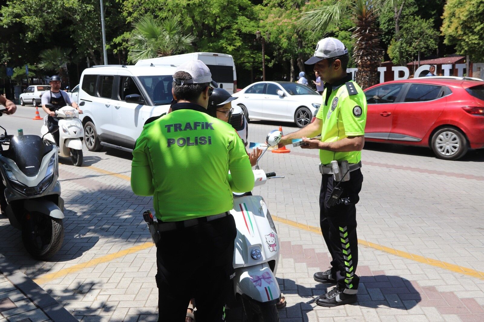 turgutlu’da kask denetimleri sıkılaştırıldı