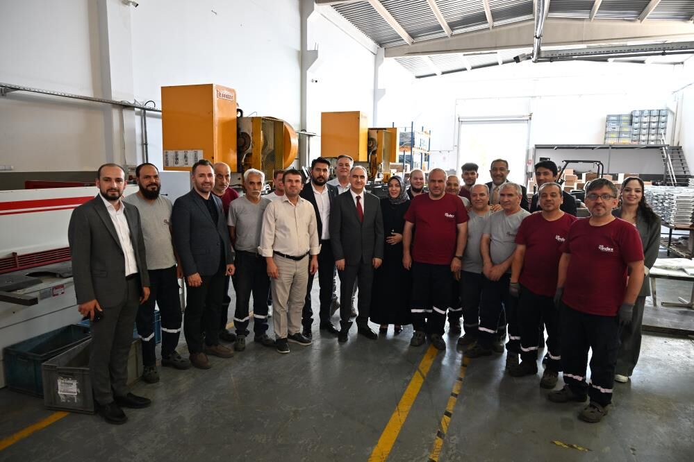 Vali Özkan Üretim Tesislerinde İncelemelerde Bulundu-1