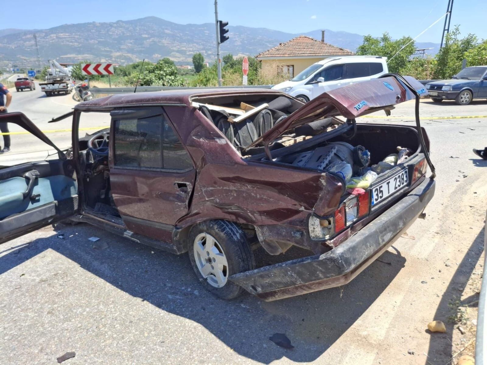 Evladını kaybeden anne bu kez trafik kazasında ağır yaralandı-1