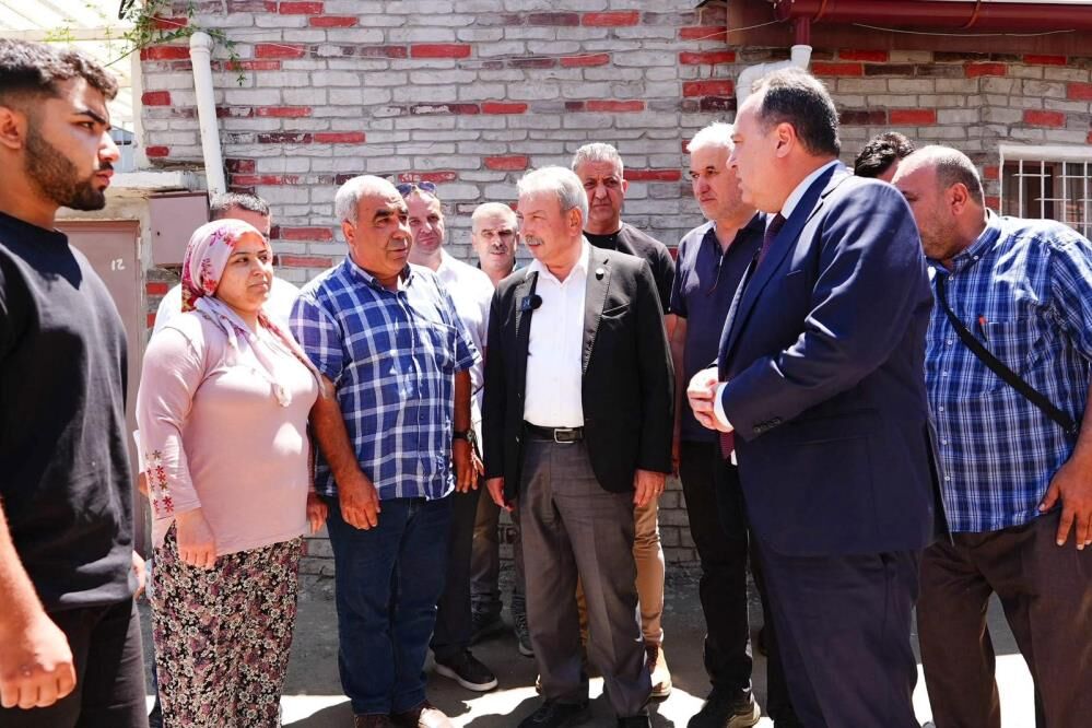 Başkan Dutlulu selden etkilenen vaandaşların yanında!