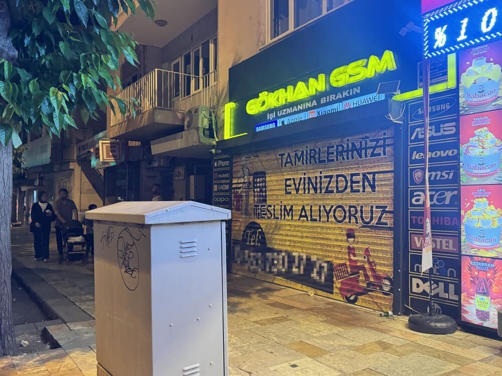 Denizli’de iş yerine silahlı saldırı: 1 kişi yaralandı-1