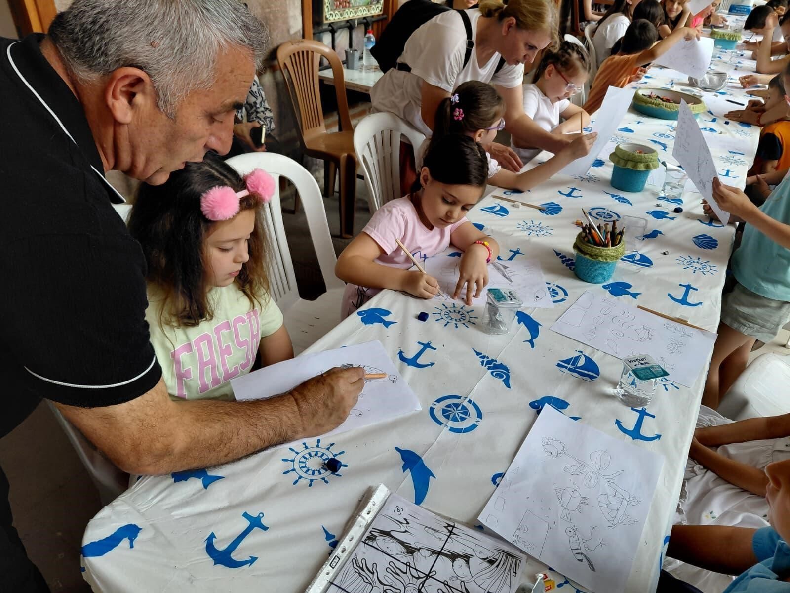 Kurşunlu Han’da sanatla büyüyen nesiller yetişiyor-1