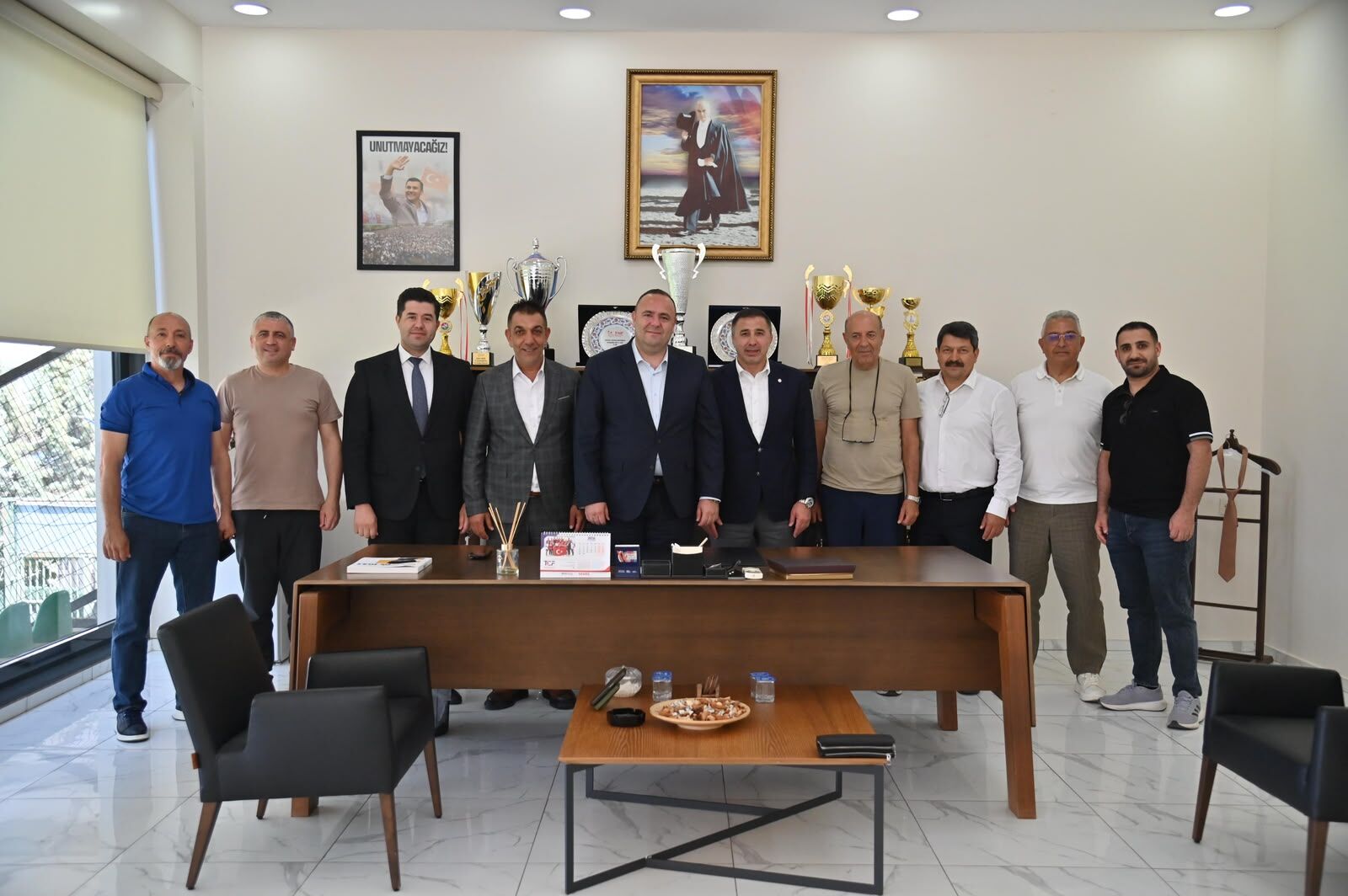 Türkiye Judo Federasyonu Başkanı Sezer Huysuz’dan Manisa BBSK’ya Ziyaret-1