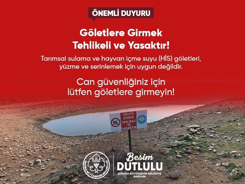 Manisa Büyükşehir'den vatandaşlara hayati uyarı!-1