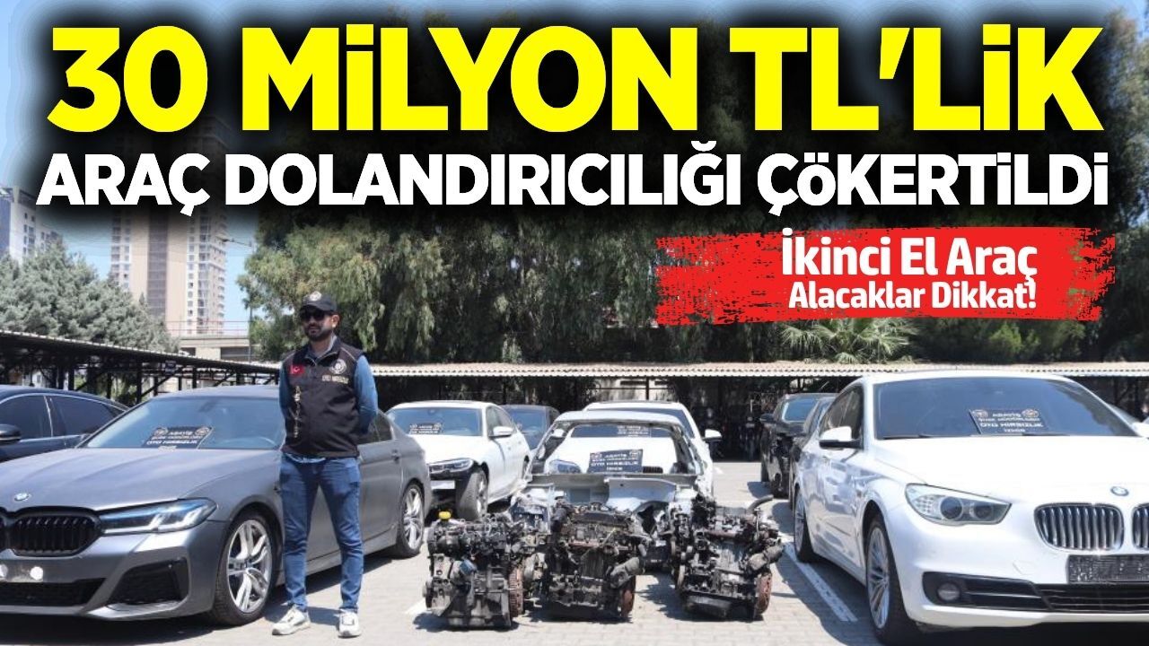 Manisa dahil 6 ilde eş zamanlı operasyon: 30 milyon TL'lik vurgun