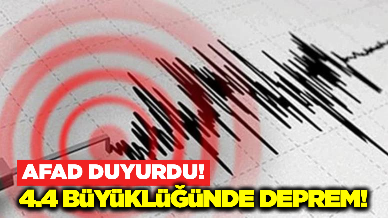 Kahramanmaraş'ta Korkutan Deprem: 4.4 İle Sallandı