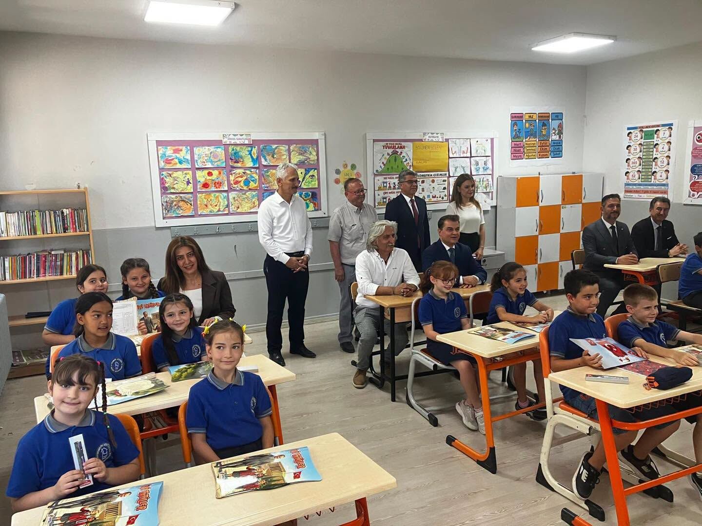 Kuduret Gültaş Öğrencilerin Karne Heyecanına Ortak Oldu (1)