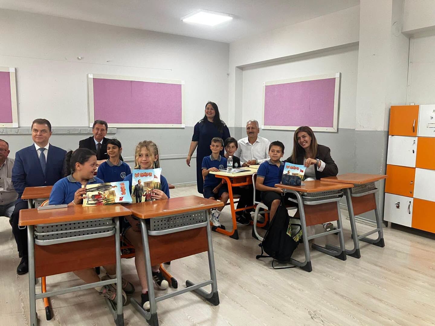 Kuduret Gültaş Öğrencilerin Karne Heyecanına Ortak Oldu (3)