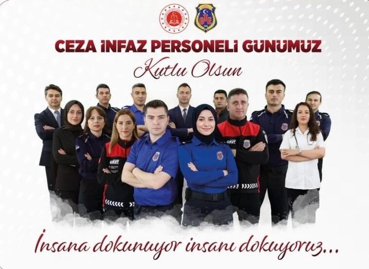 Manisa'da Cezaevi Personeline Vefa Afişi
