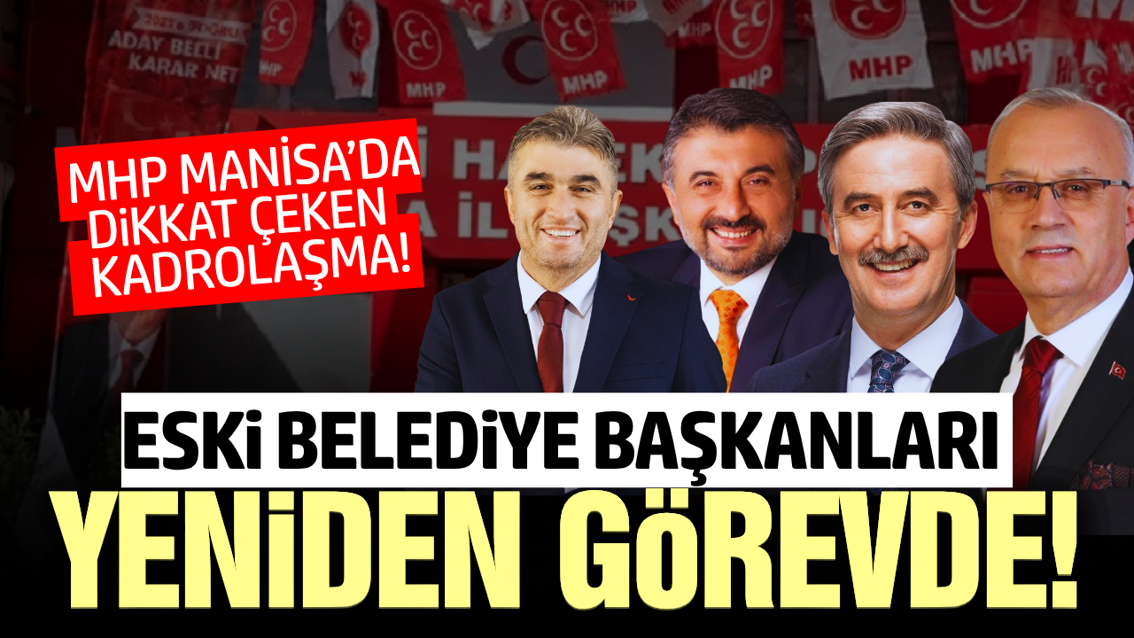 MHP Manisa il kurucu yönetim kurulu belirlendi